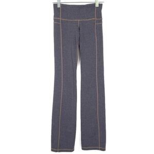 Athleta Gray Straight Up Pants XXS Straight leg Yoga Gym